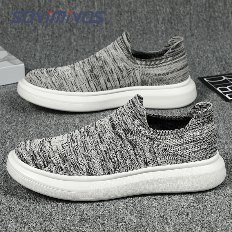 2021 New Shoes Men Loafers Light Walking Breathable Summer Comfortable Casual Shoes Women Sneakers Zapatillas Hombre Plus Couple