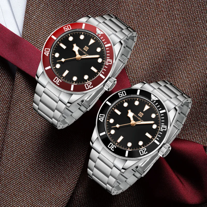 

Christmas Gifts Relogio Masculino Reloj BEN NEVIS Original Brand Luxury Classic Stainless Steel Strap Quartz Smart Watch for Men