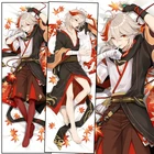 Наволочка Genshin Impact Dakimakura kaedeхара Kazuha для косплея, обнимающая подушка для тела, подушка Otaku Pilow Cover Genshin