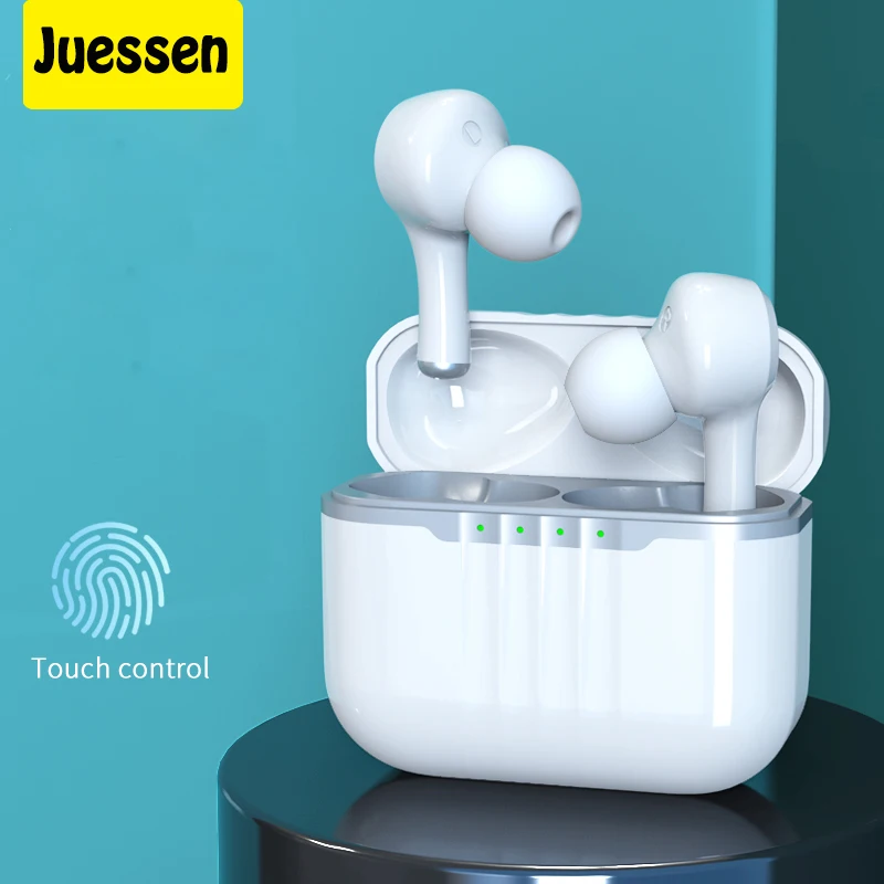 

【NEW】Juessen J7 Wireless Headphones Bluetooth 5.2 Earphones TWS Earbuds with Mic ANC 38dB Hybrid Active Noise Cancellation