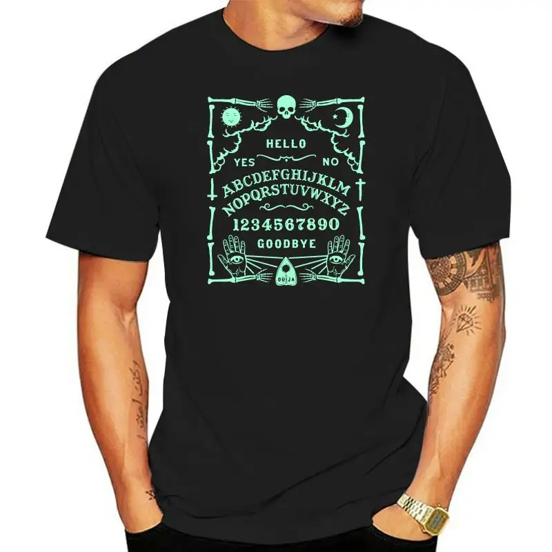 

OUIJA BOARD TSHIRT SPIRIT BOARD New Fashion T Shirt Graphic Letter