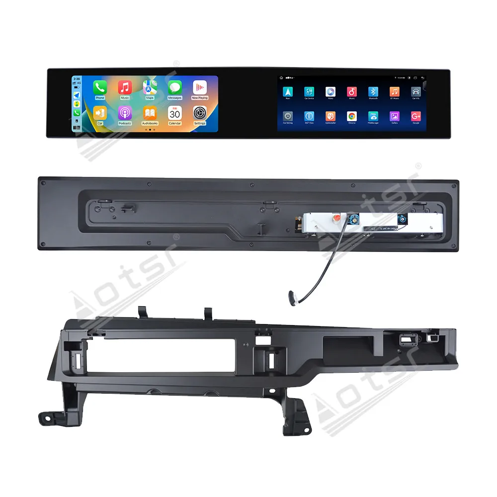 Фото Автомобильная мультимедийная система Supreme Audio Visual для BMW 7 серии CIC F01 F02 F04 2009-2012, 12.3 дюйма, Android 13, двойной экран, Carplay, GPS-навигация №5