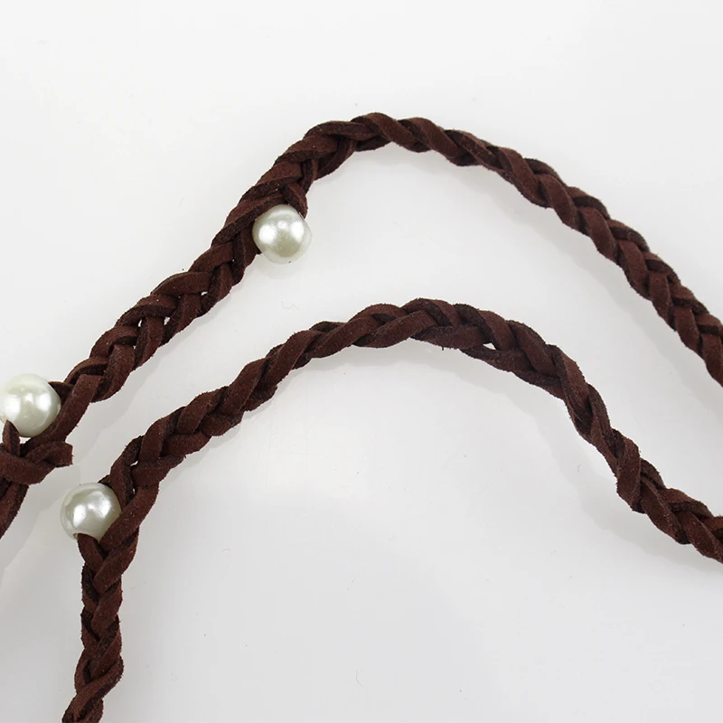 Ожерелье принцессы Моана из аниме-фильма плетеная вручную кожаная веревка кулон