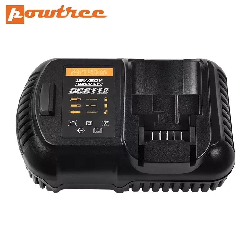 

NEW IN Replacement Li-ion Battery Charger For Dewalt 10.8V 12V 14.4V 18V Dcb101 DCB112 Dcb182 Dcb140 Dcb105 Dcb200 Charger