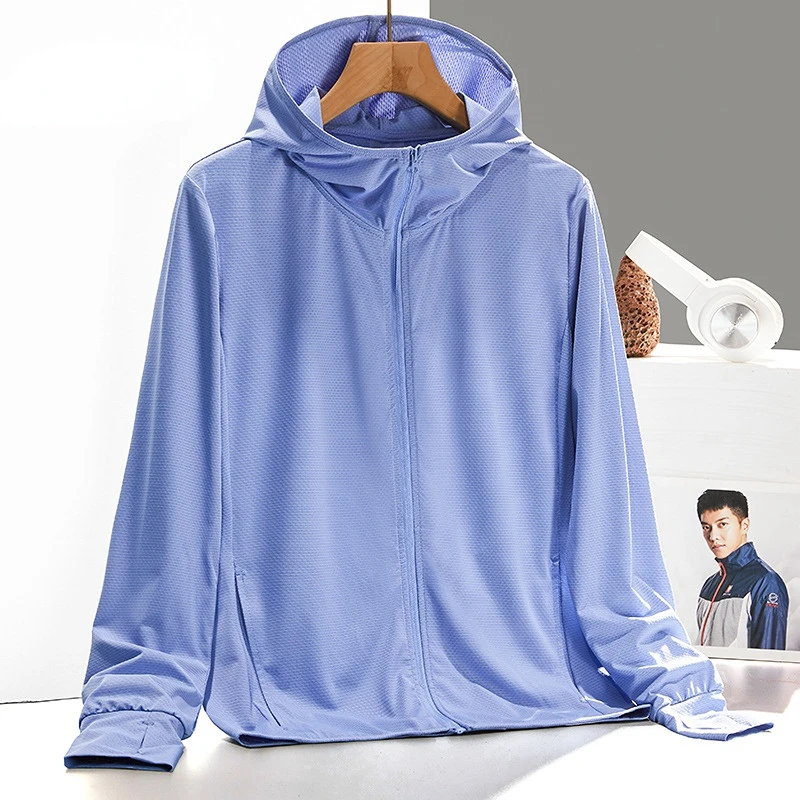 

New Men and Women Sunscreen UV Protection Outdoor Sports Couple Sunscreen Clothing Jacket Summer Quick-Drying Sun Protection