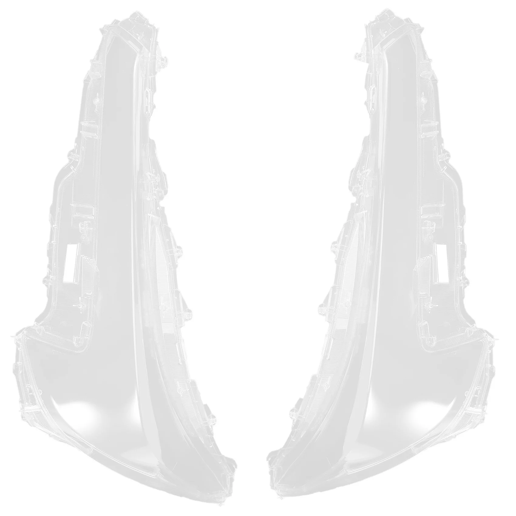 

1 Pair for Toyota Corolla L LE 2020-2021 Left Right Headlight Lens Cover Headlight Shade Shell Light Lens Cover