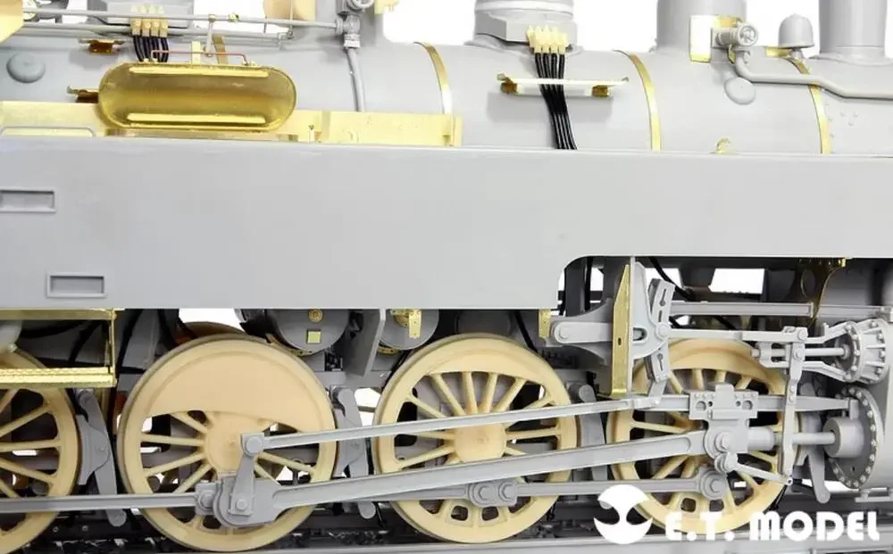 Фото Модель ET 1/35 E35-046 Паровоз BR86 DRG Гравировка деталей №4