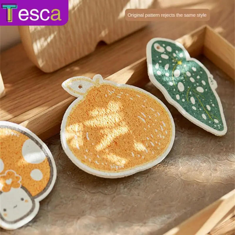 

Artifact Dishwashing Sponge Cartoon Sponge Brush Water Absorptioncreative Compressed Cleaning Scouring Cloth Kitchen Accessories