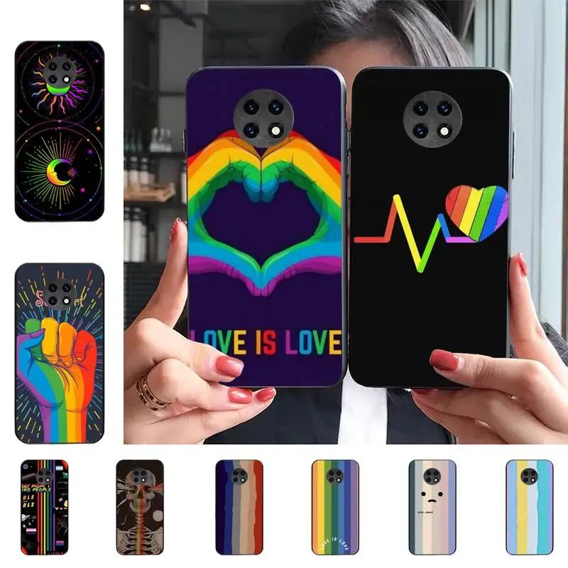 

Abstract rainbow Phone Case For Redmi 9 5 S2 K30pro Silicone Fundas for Redmi 8 7 7A note 5 5A Capa