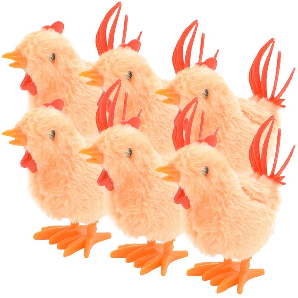 

Toys Animal Windchicken Figurines Rooster Jumping Easter Chick Sculpture Prizes Favors Party Basket Stuffersclassroom Clockwork