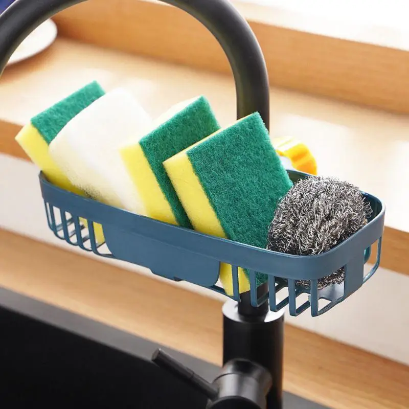 

Dishwashing Cloth Sponge Brush Rotatable Kitchen Storage Holders Shower Gel Storage Holder Sink Drainage Racks Creative