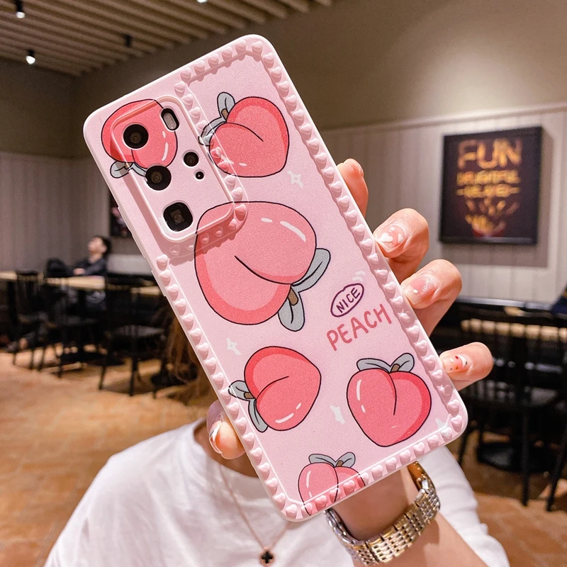 Cute Cartoon Love Heart Silicone Cover Case for Samsung Galaxy S20 FE S20 Plus Note 20 Ultra 10 Lite A51 A71 A32 A12 A11 A52 A72