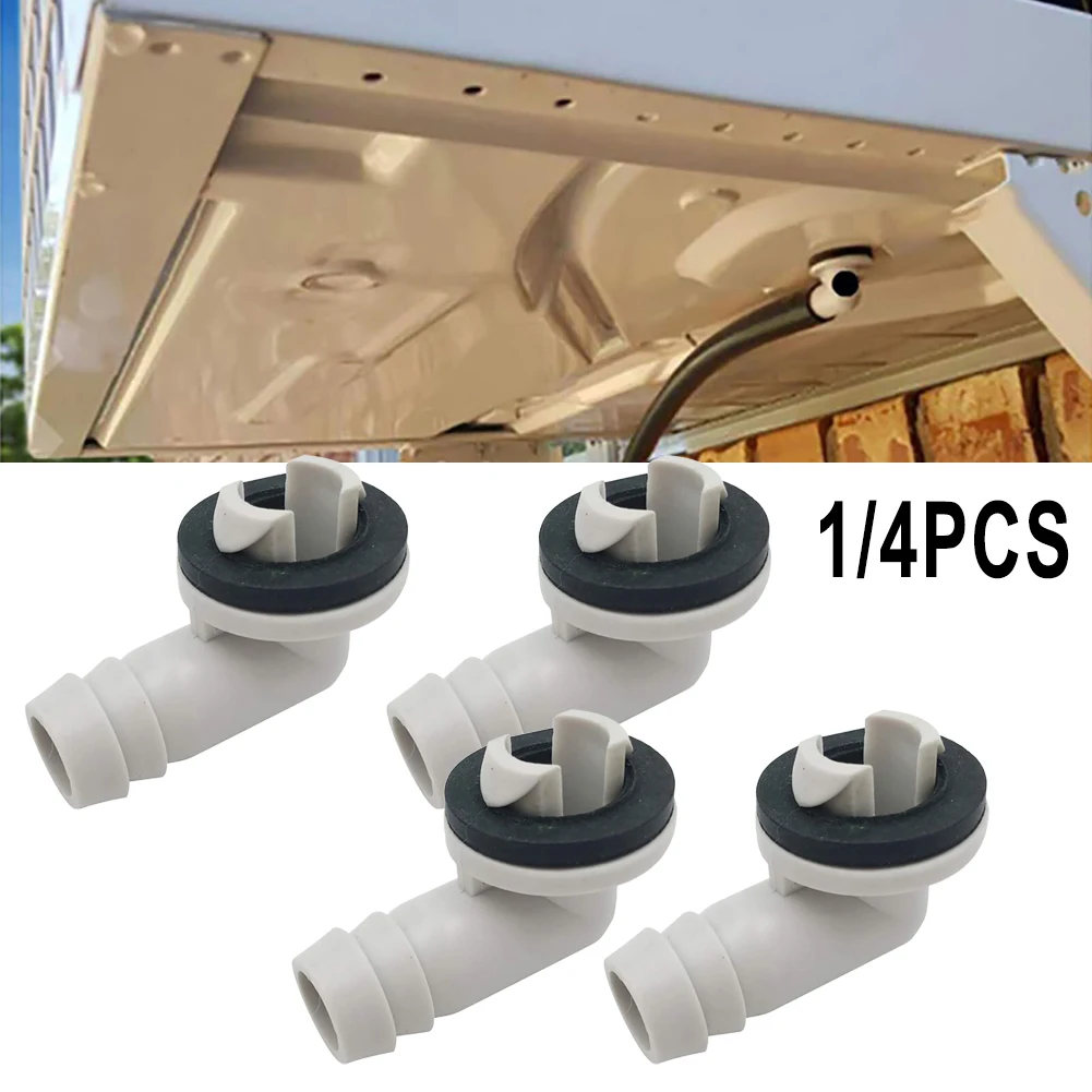 

Plastic Air Conditioner AC Drain Hose Connector Replace For Elbow Fitting With Rubber Ring Valve Air Conditioner Accesories