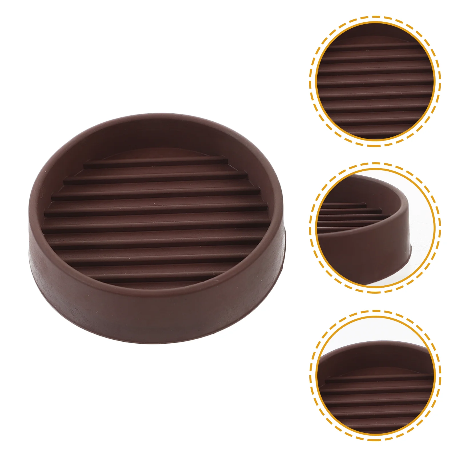 

12 Pcs Wooden Floor Couch Foot Rest Rubber Furniture Wheel Stoppers Hardwood Floors