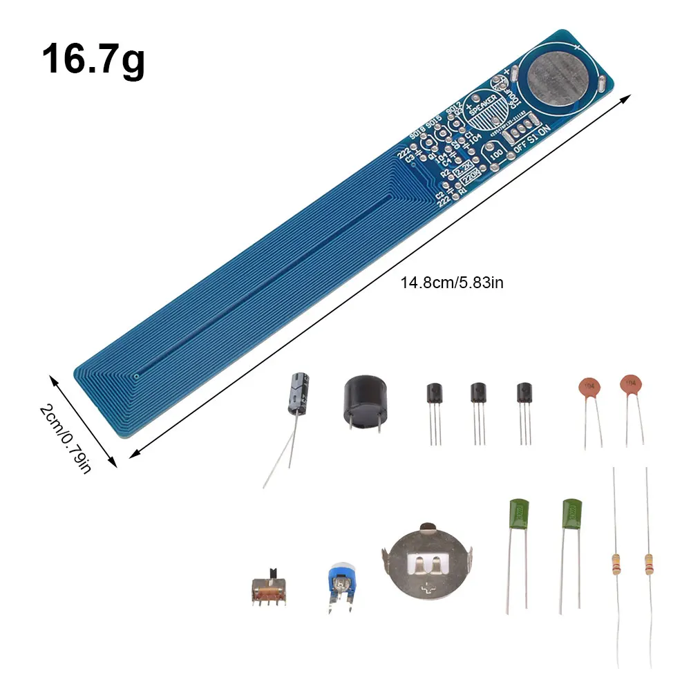 

Simple Metal Detector Electronic Production Kit DIY Teaching Spare Parts Technology Training Welding Metal Detection Kits DC 5V