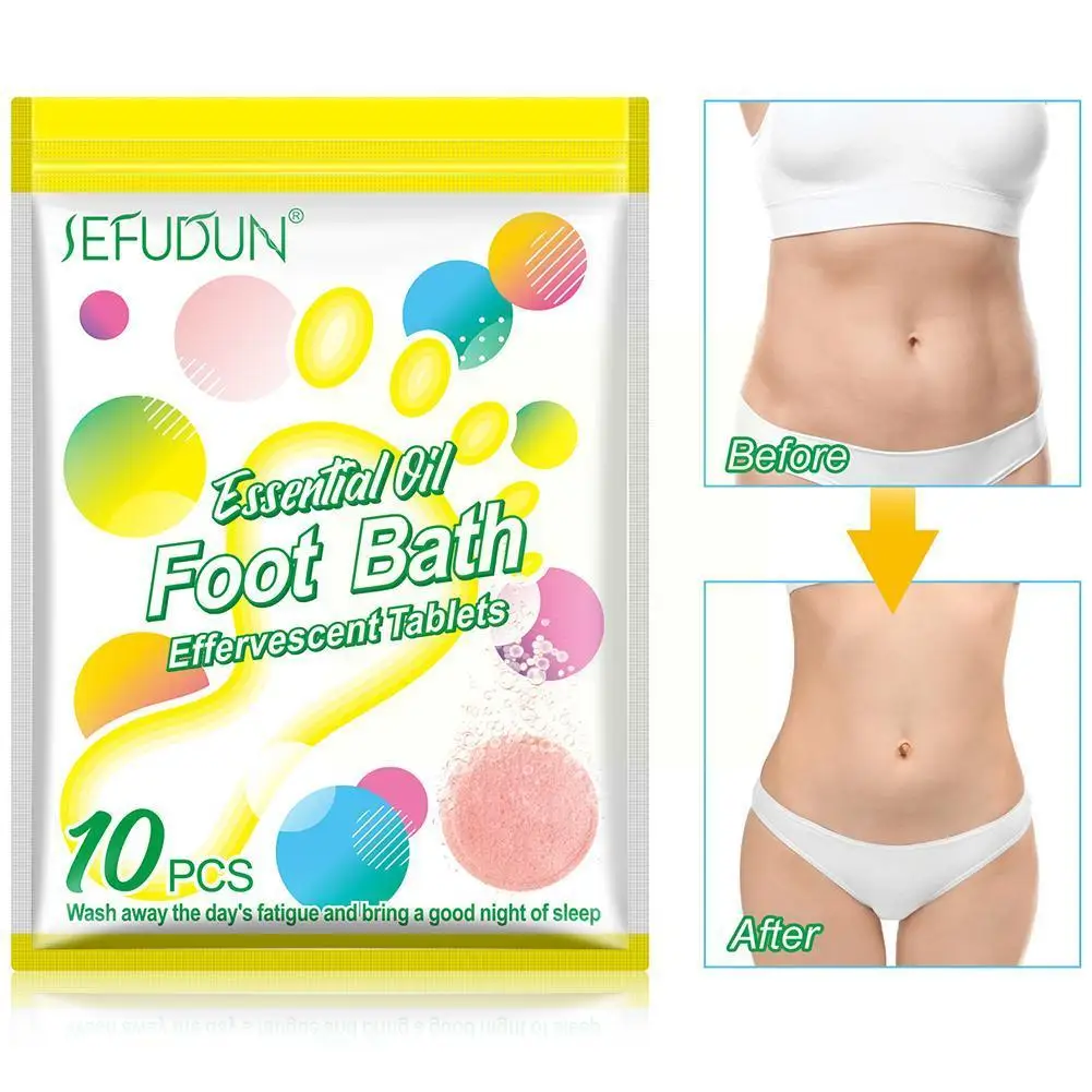 

Новинка 2023 года, шипучая таблетка для ног, средство для длительного ухода за кожей ног, китайское лечение ног, детоксикация, Отмачивание и растрескивание D0J7