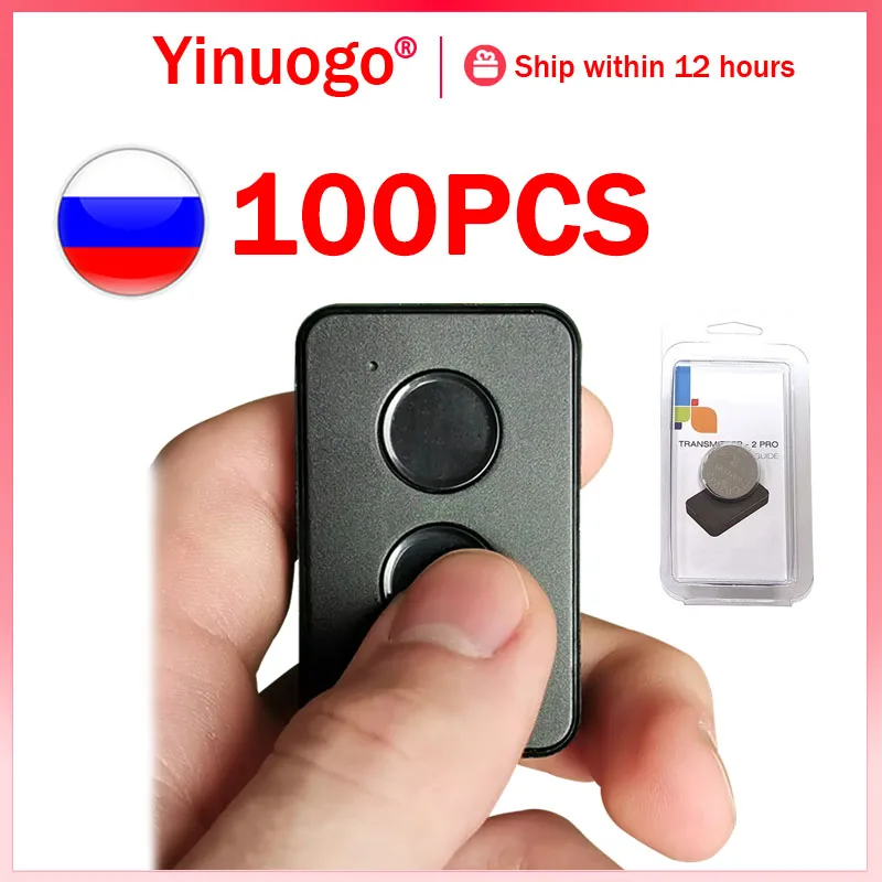 

100PCS DOORHAN TRANSMITTER 2-PRO Remote Control 433MHz Dynamic Code For DOORHAN TRANSMITTER 2 4 PRO Garage Door Control Keychain