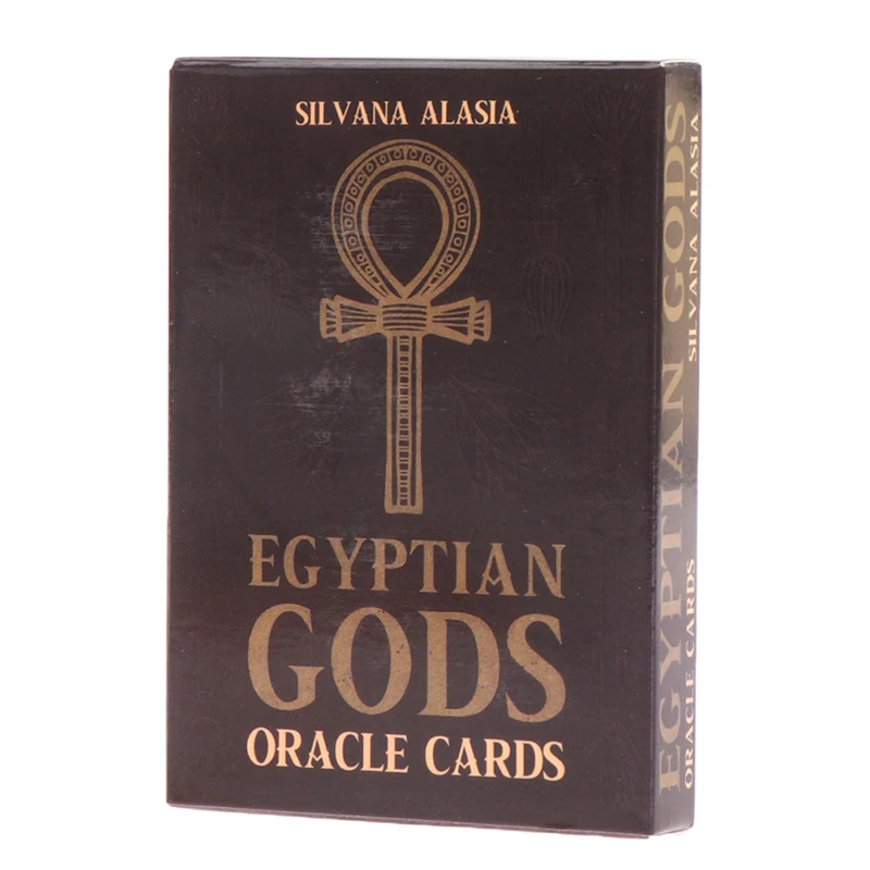 

Tarot Cards English Version Egyptian Gods Oracle Cards Prophecy Divination Deck Family Party Board Game Fortune Telling Game