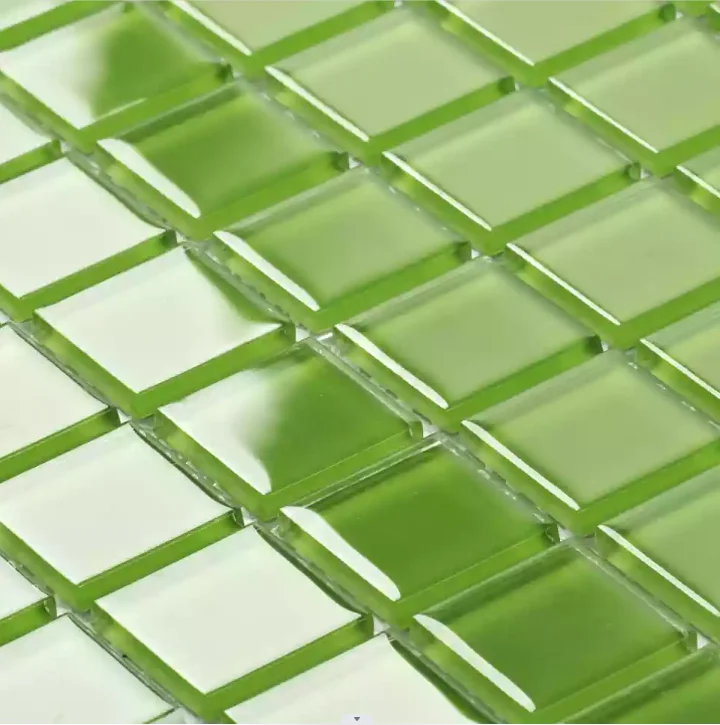 

Crystal glass mosaic peel and stick tile for swimming pool mosaic