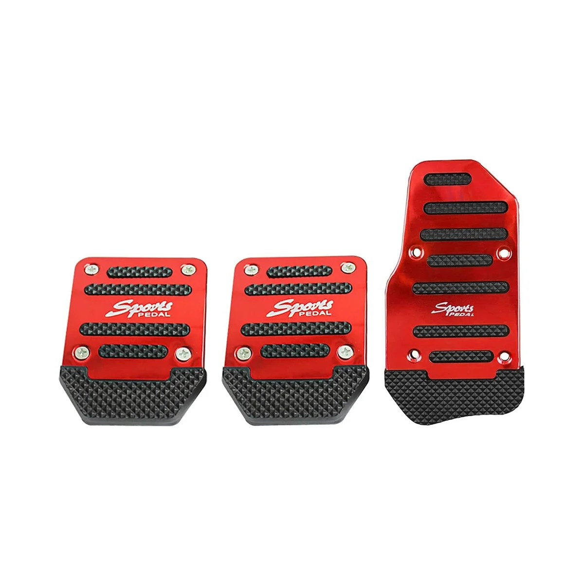 

3 шт., накладки для педали тормоза, из алюминиевого сплава