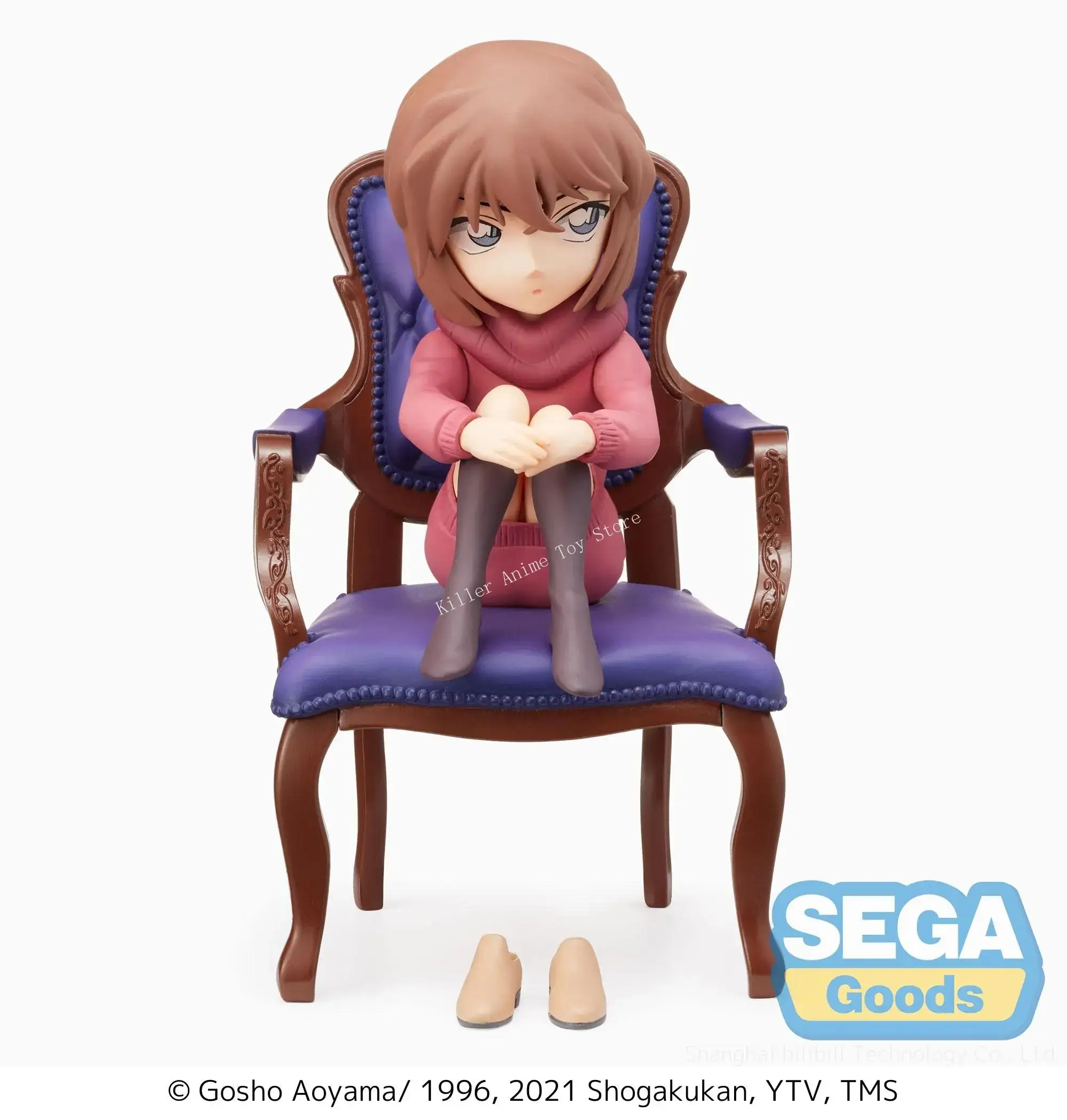 

Original Anime Detective Cona Haibara Ai Figure Chair Model Toys Action Anime Figures Collection Ornaments Birthday Gifts Toys