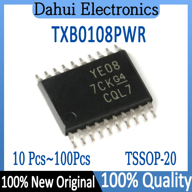 

100% New 10Pcs~100Pcs TXB0108PWR TXS0108EPWR YF08E YE08 TXB0108 New Original IC MCU Chip TSSOP-20 in Stock