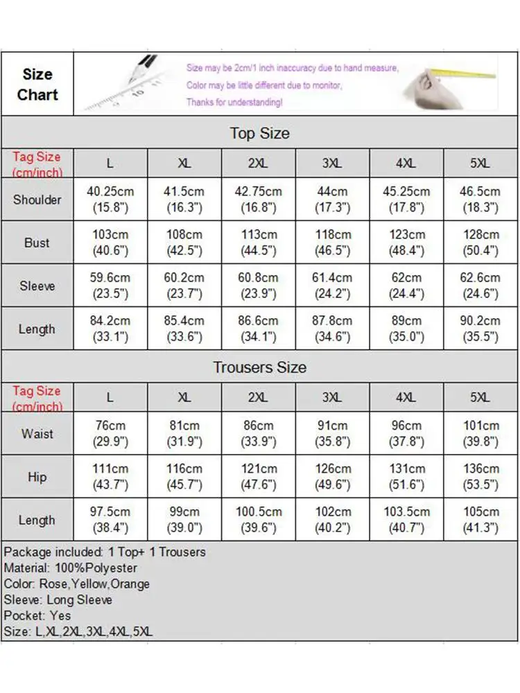Элегантные женские брючные комплекты размера плюс 5XL VONDA с богемным принтом Топ