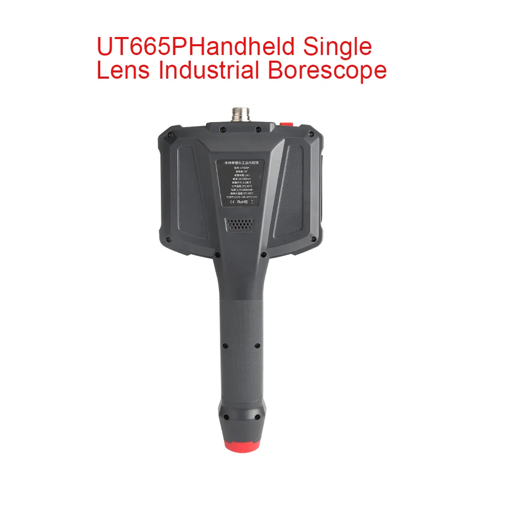 UT665P Handheld Single Lens Industriële Borescope Schermresolutie 1280*720 IP67 Handige Unplugged 1 м 4 3 дюйма