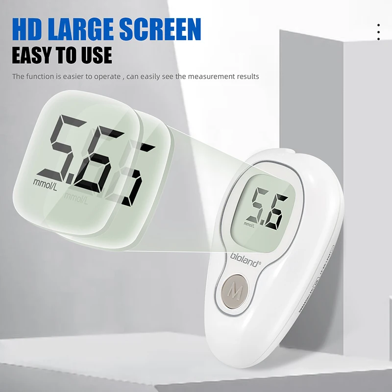 Глюкометр COLEBY тест-полоски иглы монитор глюкометр мг/дл для диабетиков |