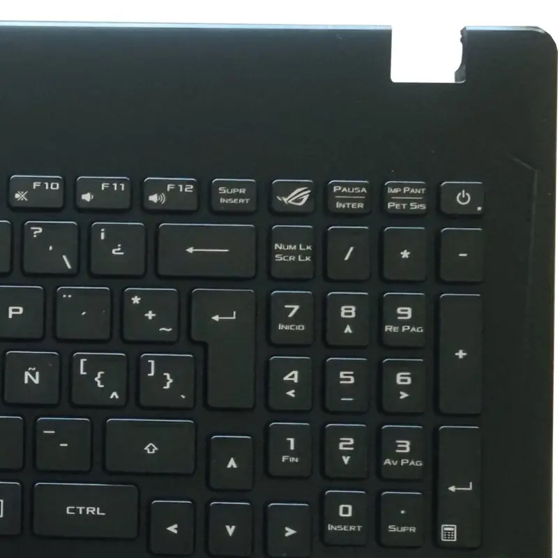 Новая Латиноамериканская клавиатура с RGB-подсветкой для Asus Rog GL553 GL553VD GL553VE GL553VW ZX53V