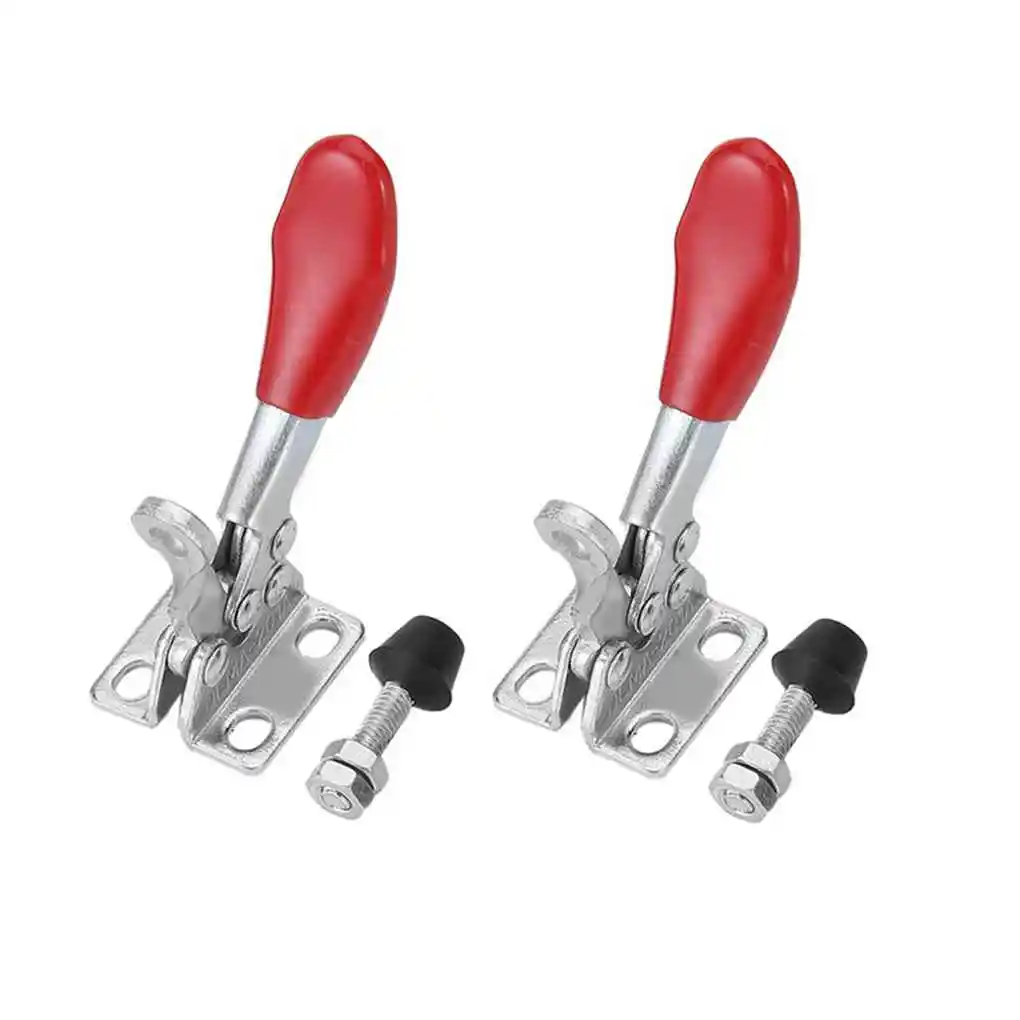 

2PCS CNC Fixture Quick Clamp Fixture Plate Engraving Machine Fastening Platen Woodwork Quick Press Clamp