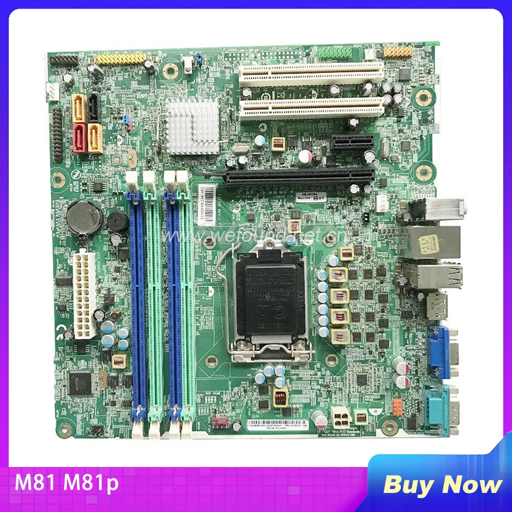 IS6XM Q65 For M81 M81p PC Desktop Motherboard FRU 03T8005 03T8181 LGA 1155 System Board Fully Tested
