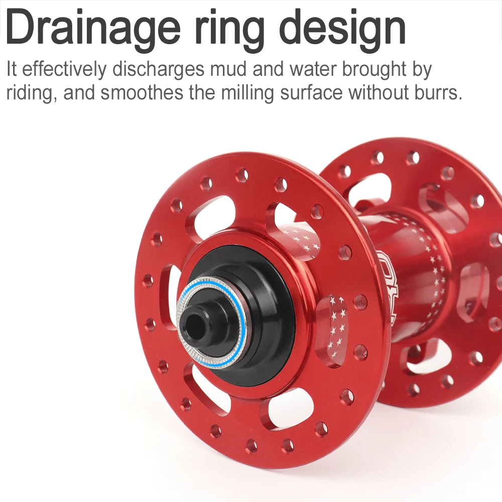 TTPRO PRO9 36-отверстий втулка дискового тормоза совместимая с 7/8/9/10/11/12 скоростями и