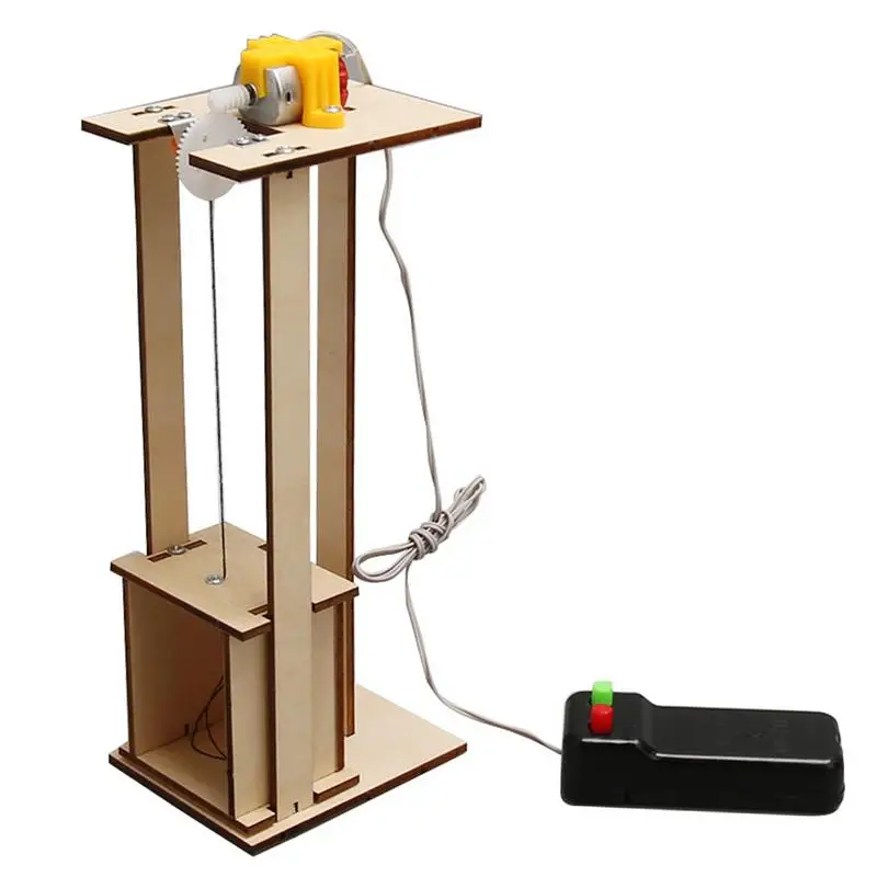 Комплект стеблей лифта ручной работы модель строительные наборы детские научные