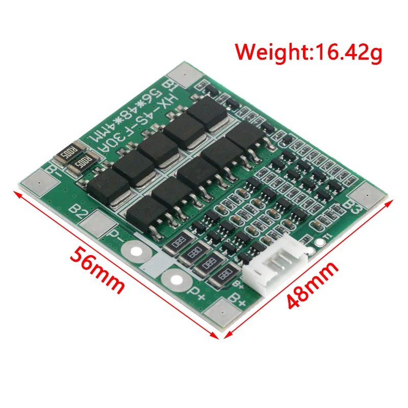 BMS 4S 3 2 в 7 30A LiFePO4/защитная плата для зарядки литиевой батареи 12 8 В 14 4 18650 32650