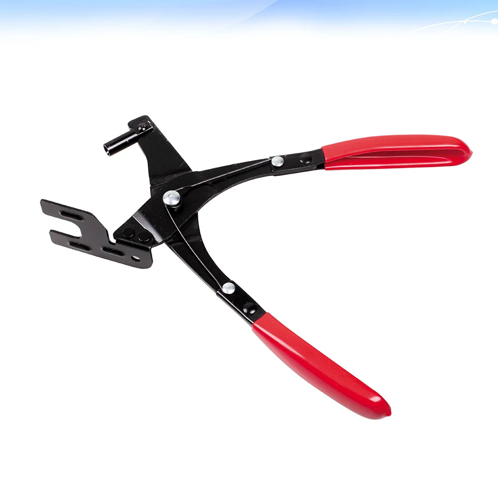 

Vehicle Management Car Steel Exhaust Hanger Removal Tool Pipe Remover Plier Rubber Pad Stretcher