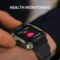 KOSPET TANK M1 Pro Smart Wristwatch Health Monitoring 5ATM IP69K Waterproof Fashion Sports BT Calling Smart Watch For Outdoor