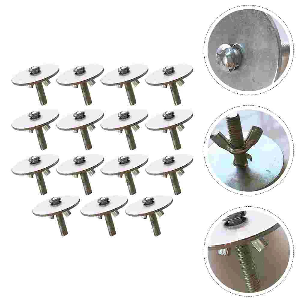 

Screw Bird Cage Feeder Bowl Feeding Hamster Water Parrot Cups Platform Accessories Springboard Screws Fixing Tools Accessory