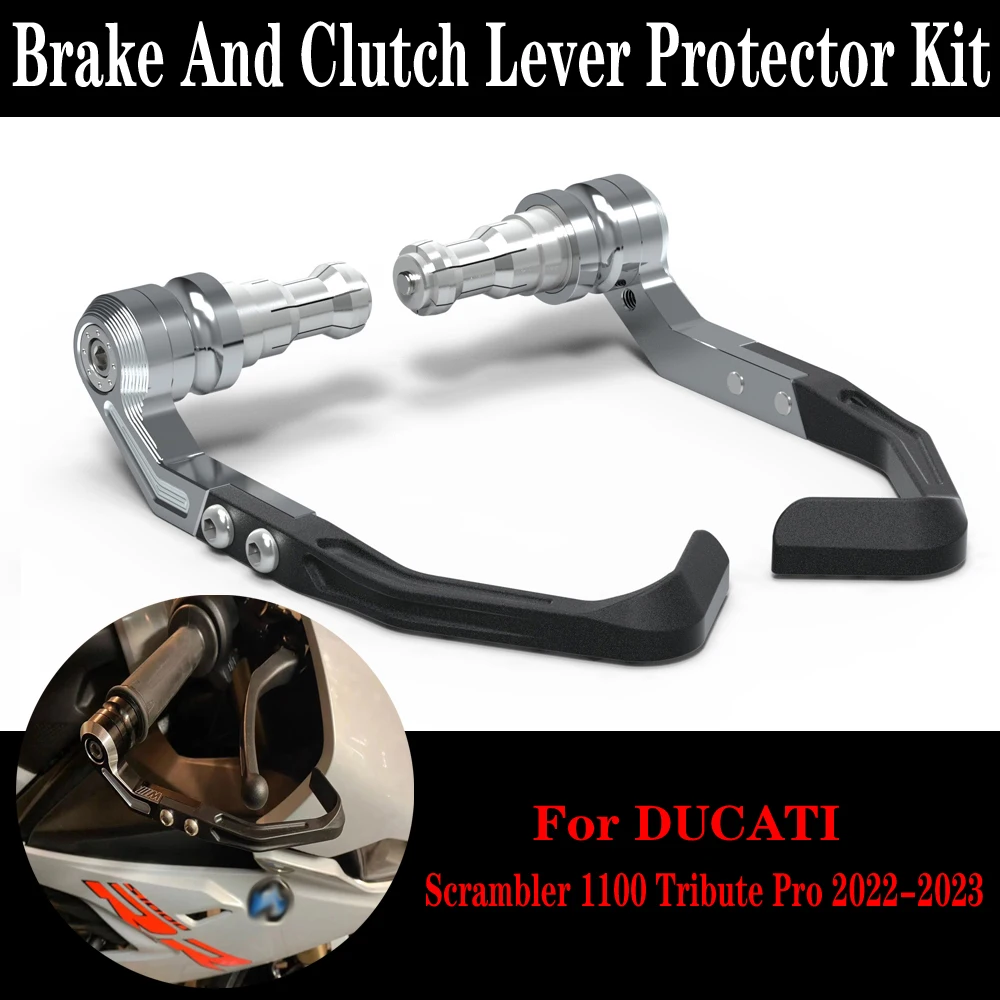 

For Ducati Scrambler 1100 Urban Motard 2022-2023 Brake and Clutch Lever Protector Kit