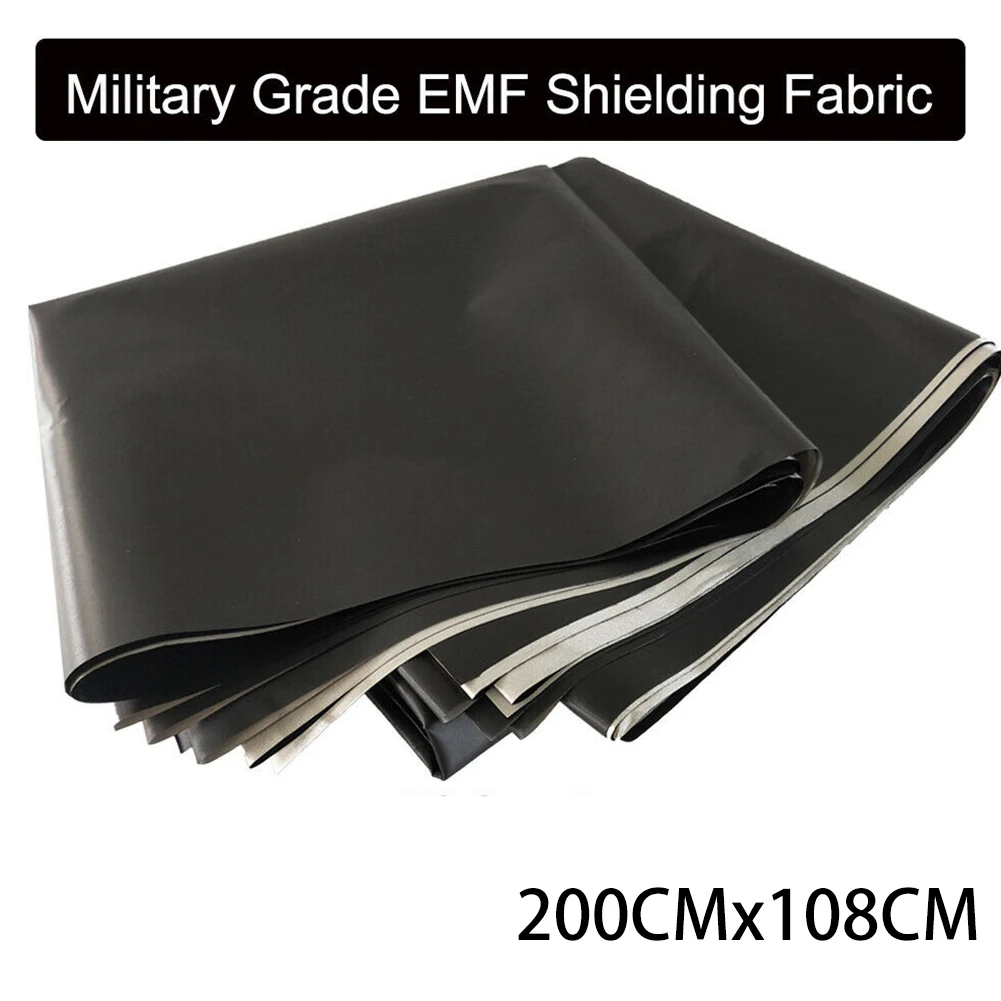 EMF Shielding Fabric Protection Military Grade Anti Radiation Protection Faraday Fabrics For WIFI RFID Blocking 108/200*108 CM