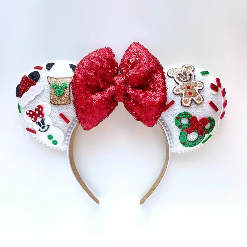 Disney Mickey Mouse Ears Headbands for Baby Girl Encanto Headband Adult Girl Accessories Kids Hair Headwear for Carnival Party