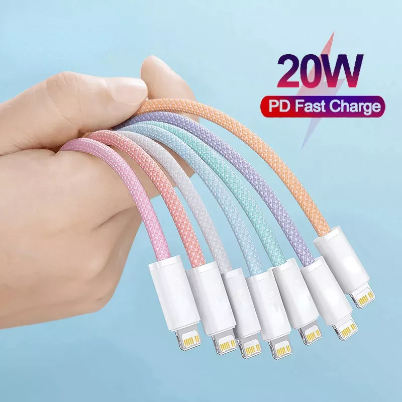 

20W PD USB Type C 13 12 Pro Xs Max Fast Charging Charger for MacBook iPad Pro Type-C USBC Data Wire Cord