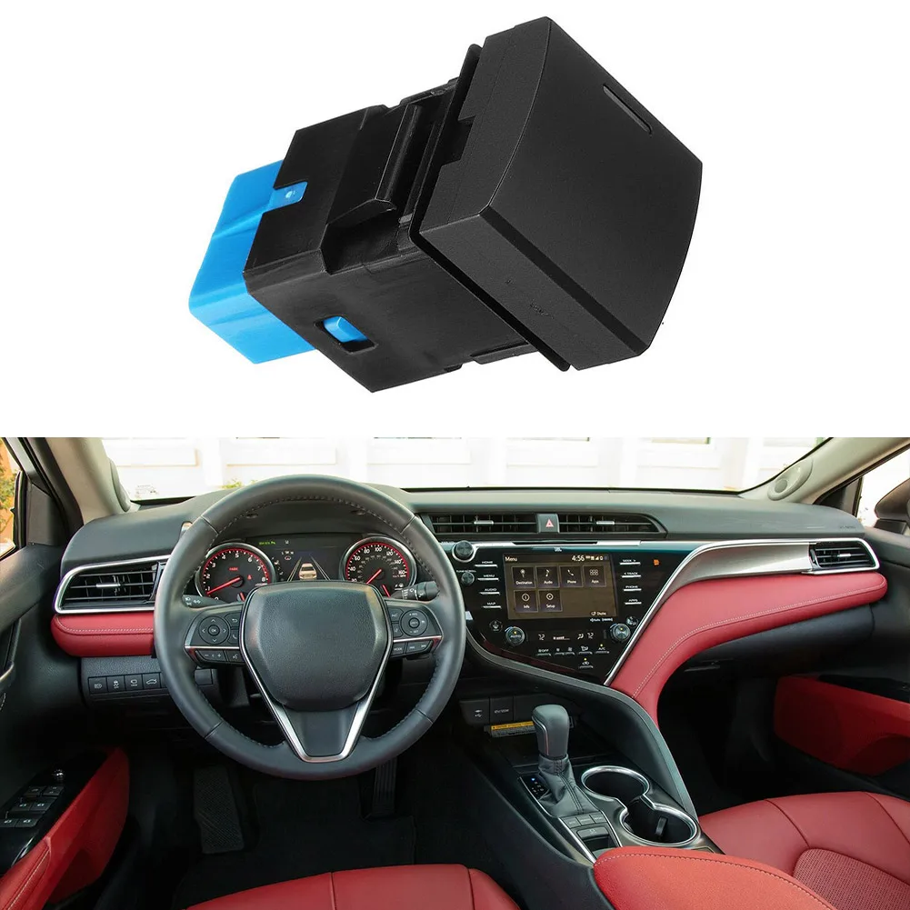 

Car LED Switch Dashboard Button 12V DC ABS Black Dashboard Accessories