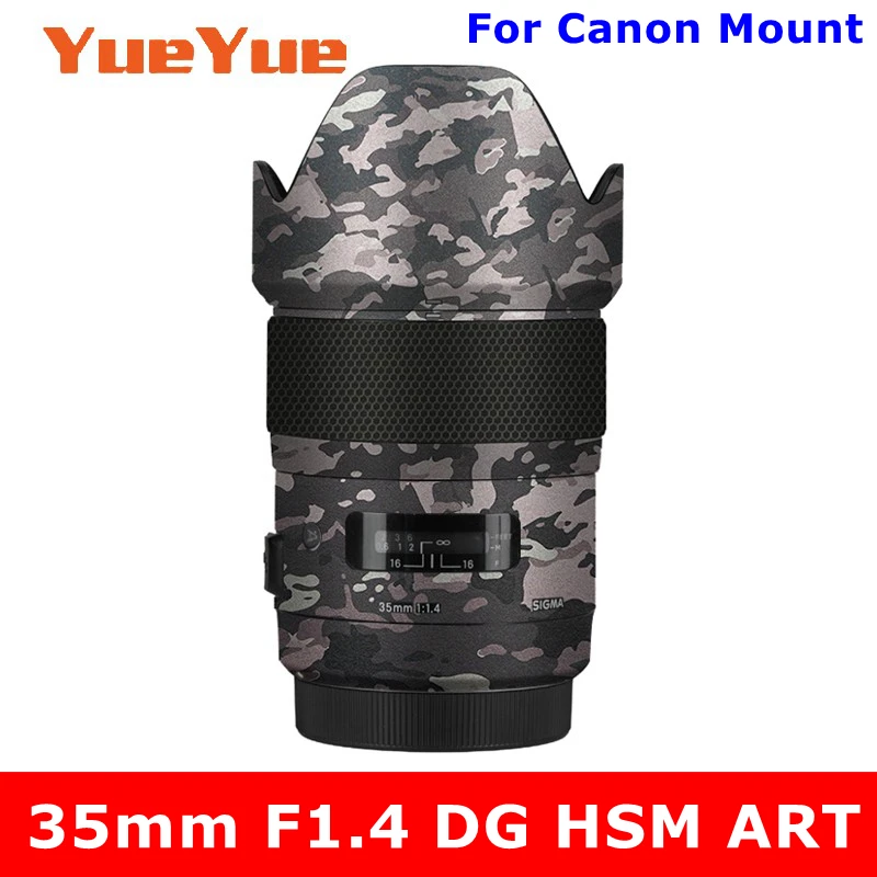 Для Sigma 35 мм F1.4 DG HSM искусство для Canon EF крепление против царапин фотокамера