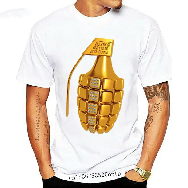 

Camiseta ostentosa para hombre, camisa de oro, diamante, mano, dtg, 2021 Camisetas divertidas Unisex, Tops negros, 2021
