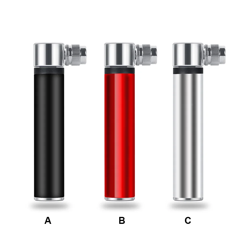 

Bicycle Air Pump Hand Tire Inflator Outdoor Ball Compressor Black