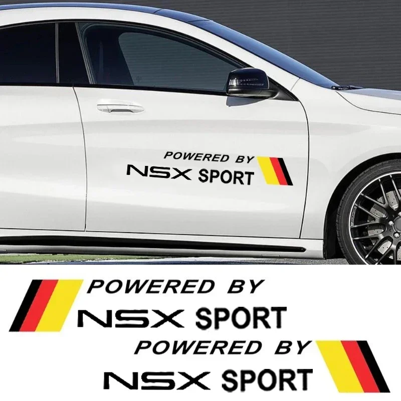 2 шт. наклейки на дверь автомобиля Honda NSX SPORT