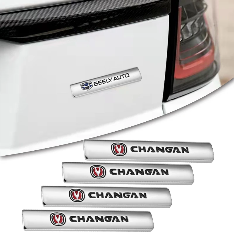 

1pcs Car Badge Rear Luggage Aluminum Sticker for Changan Alsvin 2021 Cs85 Cs35 Cs55 Cx70 Hunter F70 Pickup Car Accessories