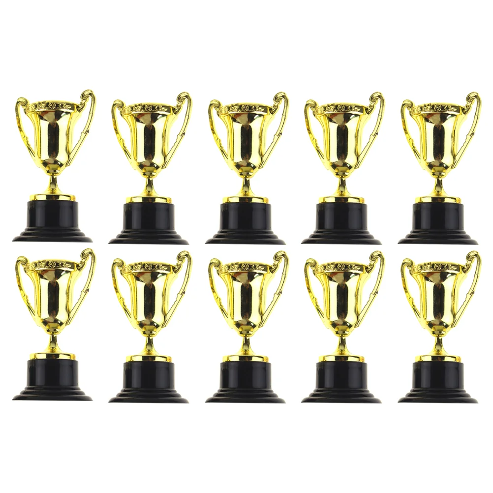 

20 Pcs Mini Plastic Trophy Student Kids Sports Toys Awards Contest Rewards Cups