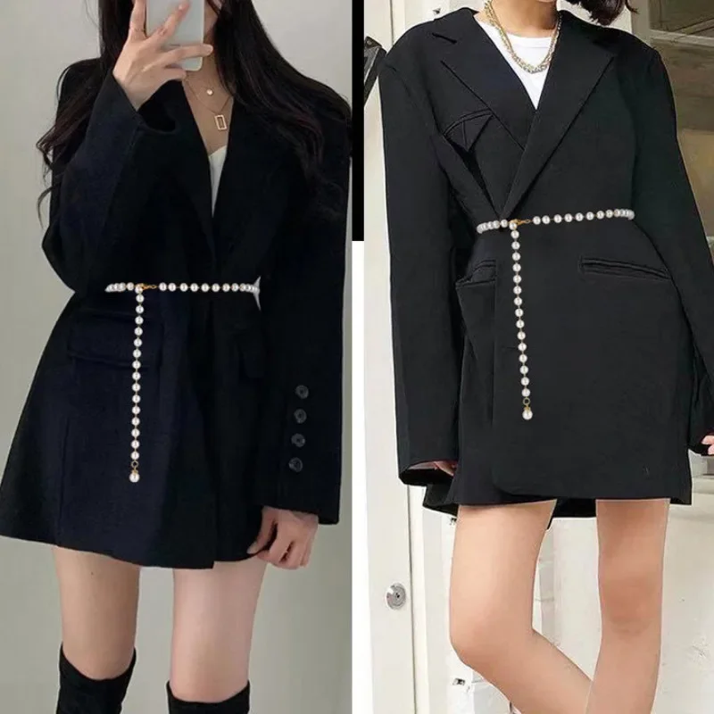 Винтажный элегантный женский ремень с имитацией кожи в Корейском стиле Модный